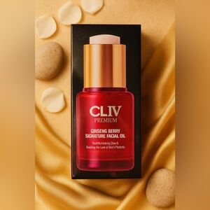 CLIV Premium Ginseng Berry Signature Facial Oil 0.68 oz Skincare Face Body New